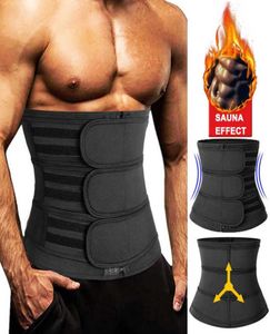 Heren workout Trainer Corset Neopreen Body Shaper Sauna Zweet Trimmer Taille Cincher Slankbuik Belly Belts Faja Shapewear9071909