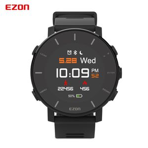 Mens Pols-gebaseerde hartslagmonitor GPS Smart Digital Watch Color Display voor Marathon Running Digital Polshorloge