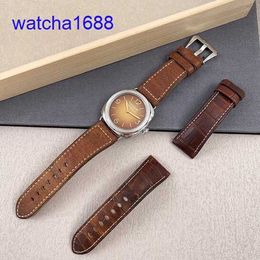 Matche de bracelet masculine Panerai Men's Special Edition Watch Series 47mm Diamètre Manuel Mécanique Business Luxury Chronograph PAM00687 AISI47MM COMMENCIE