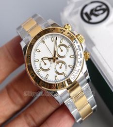 Wristwatch masculin 2023 Luxe Watch for Men Mechanicla Designer Classic Matches Cosmograph Panda 1165ln Automatic 7750 Movement Faire 3633964