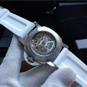 Heren polshorloge Luxe horloges Designer horloge voor mechanisch Automatisch Saffierspiegel 44 mm 13 mm koeienhuid horlogeband Sporthorloges S6rv