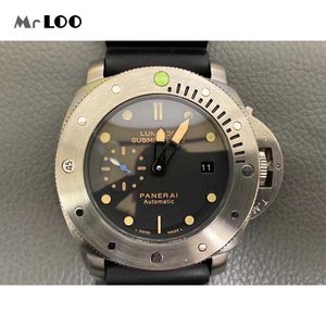 Heren polshorloge luxe horloges Designer horloge voor mechanische automatische saffierspiegel 47 mm 13 mm rubber horlogeband sport polshorloges aflv