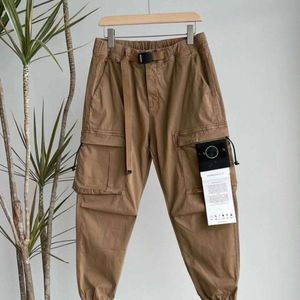 Pantalons de cargaison mens y2k harajuku hip hop imprime multi-poches pantalon large pantalon à jambe large streetwear oversize