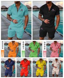 2024 POLO POLO Men POLO SHORTS Diseñador Sportswear Traje de verano de alta gama Fashion Sports informales y traje de dos piezas