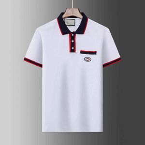 Herenkleding Vrouwelijke Designer T-shirt Loose Summer Polo Shirt Fashion Top Men's Casual Shirt Luxe Kledingstraat Korte mouwpak 2023