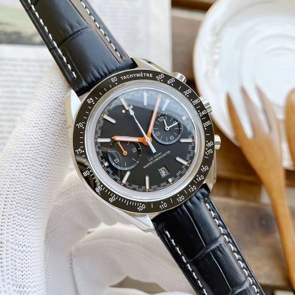 MenWatch Designer Watches de alta calidad Watch Mechanical Mechanical Sports Timer Timer Mensor Mensor de 42 mm Best Vendedor Relogios OROLOGIO DI LUSSO