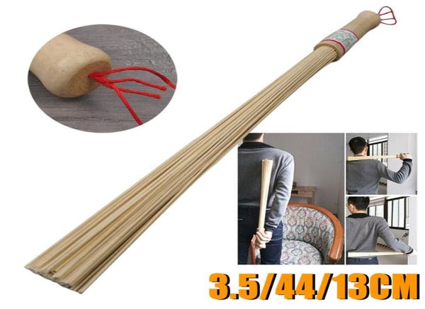 Merall Bamboo Masage corporel en bois relaxant brosse Spa Stick Qi Gung Chi Kung Tai Fu Éliminer la fatigue Promouvant la circulation 2206204685895