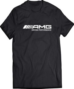 Mercedes AMG Zwart T -shirt T -shirts Casual merk Kleding Kleding Katoenen mouw T -shirt Zomer mannen T -shirt Kledingbasis Shirt8958472