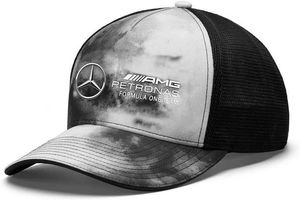 Mercedes AMG Petronas F1 Tie Dyed Truck Driver Hat Tie Teint