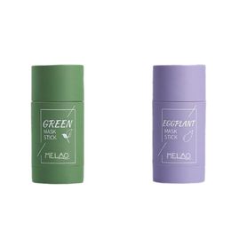 Mererke_Pretty Masque Facial à l'Argile au Thé Vert Stick Contrôle de l'Huile 40g Mererke