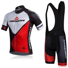 Merida Team Fietsen Korte Mouwen Jersey Bib Shorts Sets 2019 Zomer Snel Droge Racing Kleding Ropa Ciclismo Bike Sportswear U42630