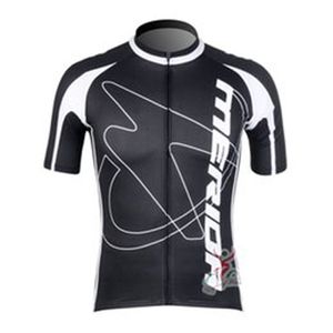 MERIDA Team Maillot de cyclisme à manches courtes pour hommes Chemises de course sur route Hauts de vélo Été Respirant Sports de plein air Maillot S21042664