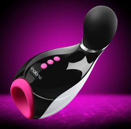 Mermaid mannelijke masturbator 7 speed trilling USB oplaad Bluetooth slimme seks diepe keel blaasvliegtuigen Cup Sex Toys for Men Mal5310748