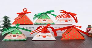 Joyeux Noël Box Box Box Tree de Noël Boîte cadeau Papier Candy Gift Sac Contruneurs Navidad Dropshiping3234474