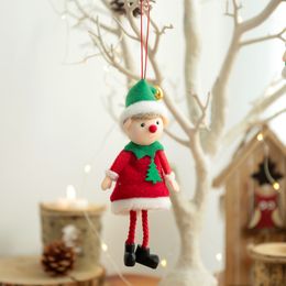 Merry Christmas Christmas Decorations For Home Xmas Plush Elves Angel Doll 2022Christmas Tree Decor Nieuwjaars decor Navidad