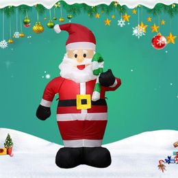 Joyeux Noël Gonflable Père Noël Bonhomme De Neige Arbre Année Ballons Décoration De Fête Décor De Noël À La Maison Y201020246v