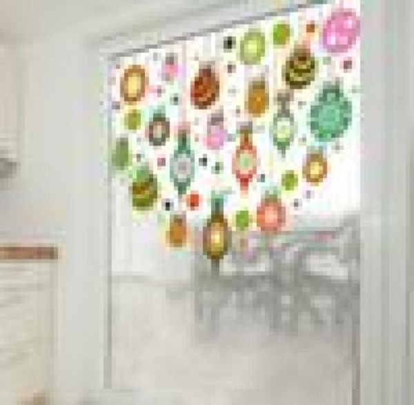 Joyeux Noël Stickers Muraux Coloré Transparent Film De Verre Fenêtre Autocollant Pépinière Décoration Decal Enfants Art Mural Maison De2607749