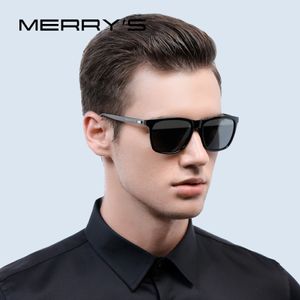 Merry's Fashion Unisex Gafas de sol retro de aluminio Hombres diseñadores de marca de la marca polarizada Gafas vintage para mujeres UV400 S'8286 274d