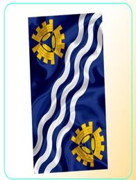 Merseyside vlag Hoogwaardige 3x5 ft Engeland County Banner 90x150cm Festival Party Gift 100D Polyester Indoor Outdoor Gedrukte vlaggen6610563