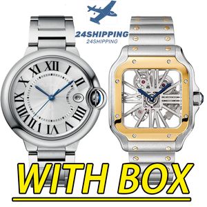 Reloj para hombre Reloj de diseño Reloj clásico de alta calidad con esfera romana Redondez original Espejo de ojo de pez Mecánico automático Reloj Elite de zafiro de acero inoxidable 904L con caja