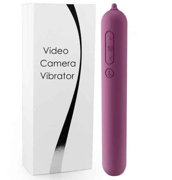 Meselo Endoscopio de vagina inteligente Vibrador Video Camera 6 Modos Vibrantes Producto para adultos Sexo Juguetes para mujeres Men Y3786511
