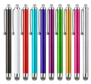 Bolígrafo óptico de fibra de malla, bolígrafos táctiles de Metal para iphone, samsung, pantalla capacitiva, teléfono inteligente, tableta 8854454