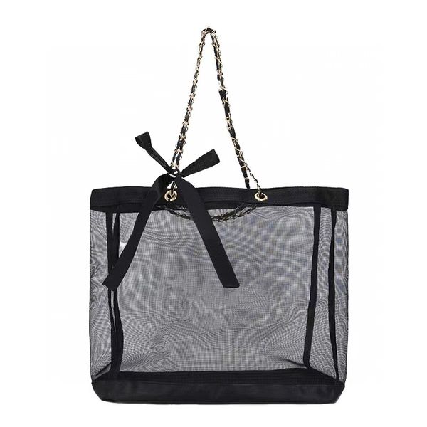 Bolso de mano de malla, bolsos de mano de diseñador, bolsos de mano para mujer, monederos transparentes, bolso de mano barato de nailon, bolsos de mano para mujer, bolsos de mano para mujer RuanC012