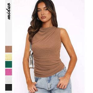 Mesh Patchwork Women's Y2k Sexy Slim Fit Spicy Girl Inner Couche Top Top, Round Necy Bottom Shirt F51422