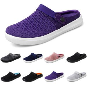 Mesh Slippers Kussen Slip-On Vrouwen Wandelschoenen zwart roze GAI Platform Slippers Wedge Vrouwelijke Sneaker maat 36-45