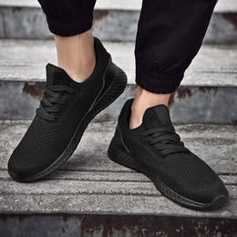 Mesh Sneakers Hommes Casual Chaussures Lac-up Hommes Chaussures Tenis Léger Confortable Respirant Marche Hommes Baskets Zapatillas Hombre