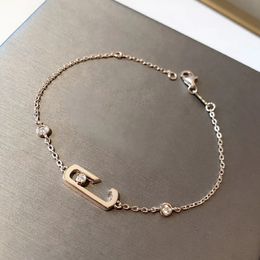 MESKA MOVE designer Bracelet Cheville pour femme diamant Plaqué Or 18K Argent 925 T0P qualité la plus haute qualité de compteur Ne se décolore pas cadeaux premium 007