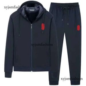 Mens trainingspakken fluwelen polo rits jas Ralph lange mouw capuchon dikke ontwerper heren trainingspak oversized losse pak vrouw stuk 11 21