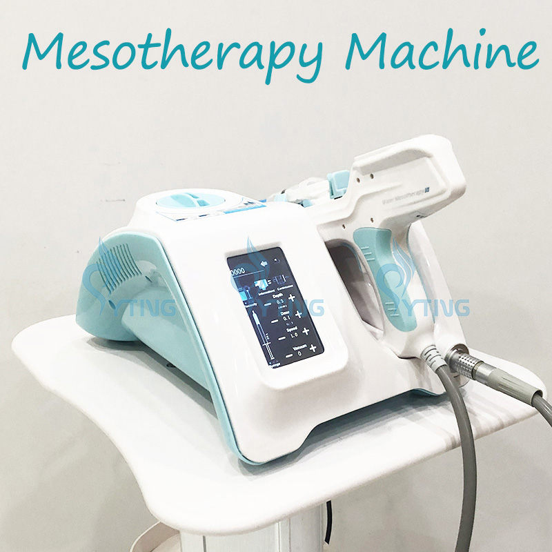 Meso terapi hudföryngring rynka borttagning anti åldrande ansikte lyft vatten mesoterapi maskin