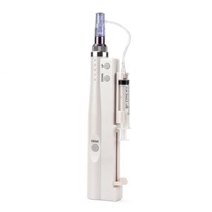 Pistolet de mésothérapie Pistolet injecteur de mésothérapie à eau 2 en 1 Stylo injecteur intelligent portable Microneedle d'injection d'acide vital pour réduire le relâchement cutané Dispositif 230114