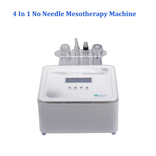 Mésothérapie sans aiguille Machines Cryo peau du visage Machine fraîche à vendre technologie électroporation 4 en 1 équipement de beauté