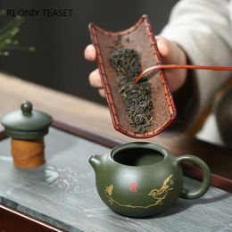Messen 210ml Yixing Purple Clay Teapots Master Handmade Xishi Ta Pot Polter Filtre Kettle Chine