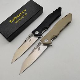 Messen Eafengrow EF934 Pliage D2 Blade G10 Pocket Survival Hunting Tactical Flipper Outdoor Camping Kitchen Rescue Gift Edc Knife