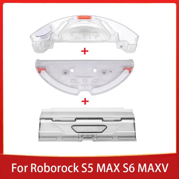 Messen para Roborock S5 Max S6 Maxv S6 Pure T7 Robot aspirador accesorios tanque de agua caja de polvo estante para fregona paño de fregona piezas de repuesto