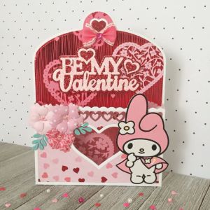 Messen Kljuyp Big Heart Tag met geladen tas Metalen stansmessen Scrapbook Papier Ambachtelijke Decoratie Sterft Scrapbooking