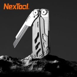 Messen NexTool Flagship Pro 16 in 1 Multitools Extra mes Vervangbaar mes EDC Zakmes Schaarklem Multitools Cliptang