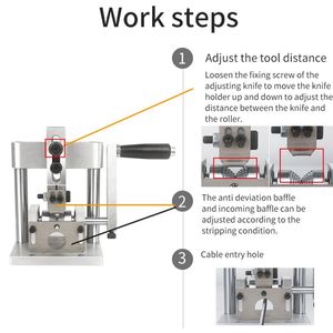 Messen Draadstripper Elektrische Koperen Stripper Puller Tool Automatische Handmatige Schroot Peeling Koperen Kabel Stripper Diy Recycling Tool