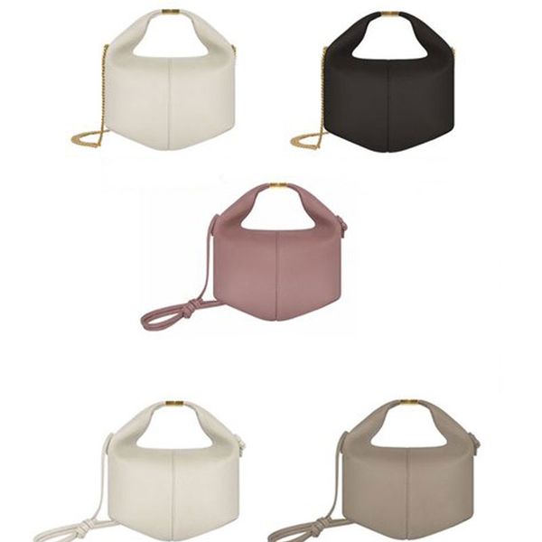 Designer Lunch Box Sacs Femmes Sac à main Épaule Bandoulière Sac à main Plaine Véritable Sac à main en cuir Blanc Lettrage Sac en peau de vache Femmes Embrayage de haute qualité