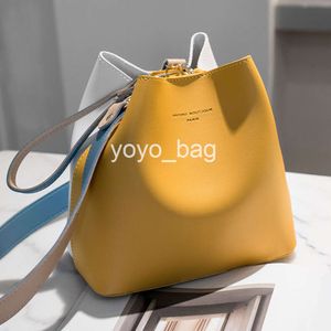 Sac messager sac seau sac à main portefeuille nouveau concepteur femme sacs de haute qualité mode populaire Simple épaule Hit couleur décontracté