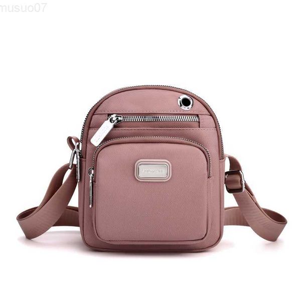 Bolsas de mensajero Diseñador casual Mujeres Bolso de hombro Nylon Homenaje auriculares Bolsos de auriculares Crossbody Bolsas a prueba de agua Bolsas Messenger Pequeñas L230814