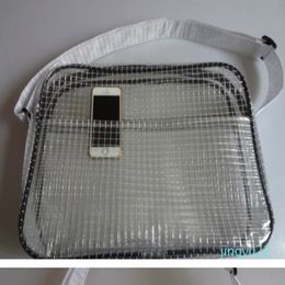 Sacs de messager pour femmes, sac à outils transparent en PVC Durable pour ordinateur portable antistatique pour salle blanche, couverture complète 17 pouces 1285e