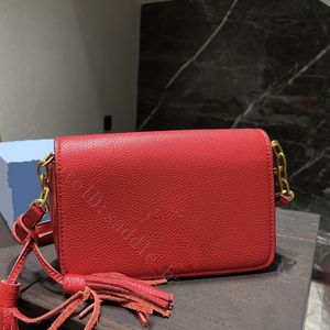 messenger flappen dame mode crossbody dames tassen beroemde designer handtassen winkelen bakken vierkante schouderbrief kunstwerk munten portemonnee vrouwen kruislichaam kwast portemonnee