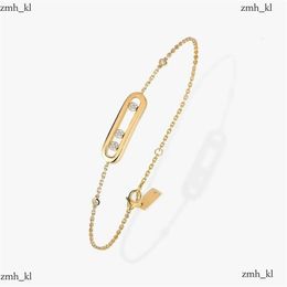 Pulsera Messikas Bracelets de plata de tornillo de lujo para mujeres Personalizar ideas de brazalete Beads Diseñador Joyería de moda Joyería Messikabracelio 432
