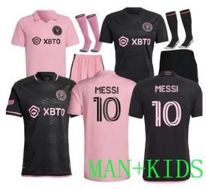 Messis 2023 2024 Miami CF Soccer Jerseys Inter Matuidi Higuain Jean Fray Campana Yedlin 23 24 Men / Kids Kit Player Fans Voetbalshirt