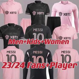 MESSIS Inter Miami CF 2023 2024 voetbalshirts Matuidi FRAY CAMPANA YEDLIN BECKHAM MLS 22 23 24 voetbalshirt heren en kinderen Speler Fans versie jersey un XI3I