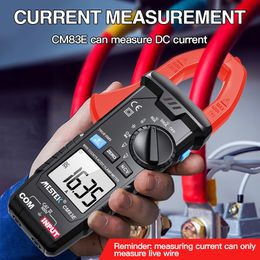 Mestek 600A Digitale klemmeter AC DC Multimeter klemstroom 6000 Tellingen NCV True RMS Pinza ampetrica Auto -tang Ammeter